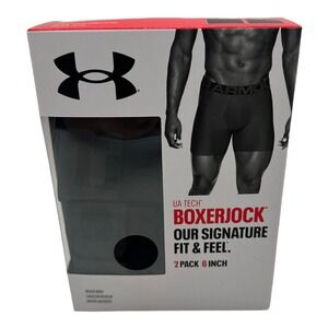 Under Armour Tech Boxerjock Men's Underwear‎ - 2 Pack 6 inch - Size 5XL
